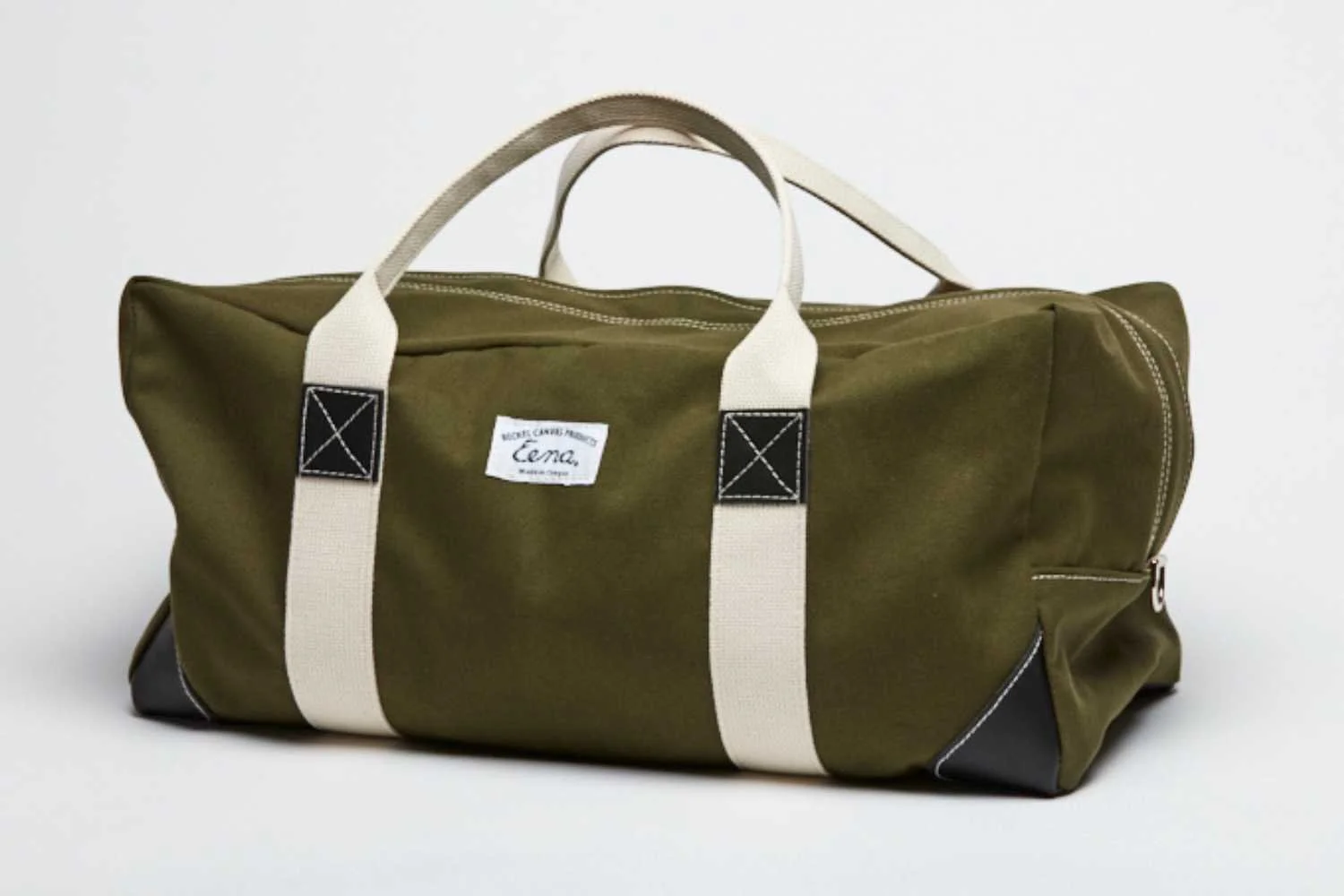 Peace War Canvas Duffel Bag USA Made Beckel Canvas Products